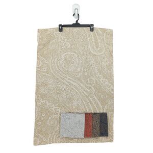 Zoffany Oreste Sample Fabric Canvas Gold Upholstery Curtains Cushions 37 x 25 in